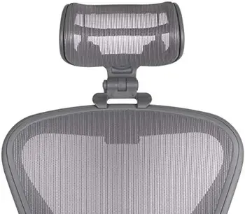 Оригинальный подголовник для кресла Herman Miller Aeron H4 Carbon | Цвета и сетка соответствуют Классическому креслу Aeron 2016 года выпуска и более ранним моделям