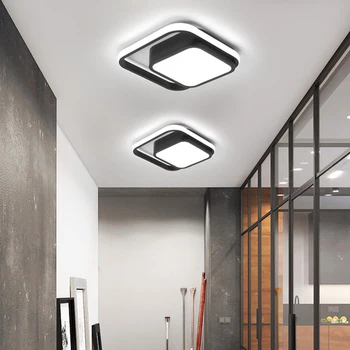 Современная светодиодная потолочная люстра Простое освещение Настенный светильник Энергосберегающая защита глаз для домашней столовой