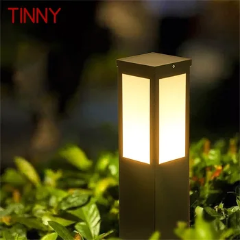 · Жестяная Солнечная лампа для лужайки, уличная светодиодная водонепроницаемая Современная садовая лампа, декоративная для дома в дуплекс-парке виллы