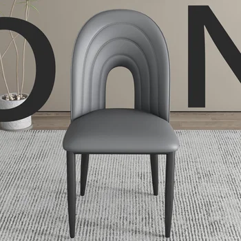 Роскошный обеденный стул в скандинавском стиле, современные металлические обеденные стулья для домашнего офиса, дизайн кухни, конференц-залы, Предметы домашнего обихода Hogar