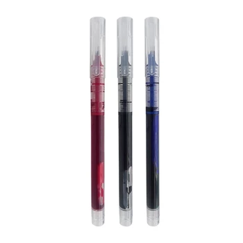 Гелевые ручки, шариковая ручка с быстросохнущими чернилами 10шт, ручка с тонким кончиком 0,5 мм для письма, прямая поставка