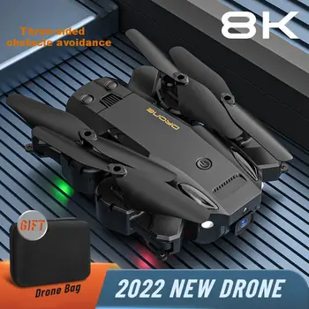 Двухобъективный беспилотный летательный аппарат 8k, профессиональные дроны с камерой, мини-дрон, квадрокоптер, избегающий препятствий, аэрофотосъемка, игрушка с дистанционным управлением