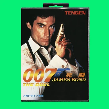 Игровая карта James Bond 007 16bit MD для MegaDrive для консолей SEGA Genesis
