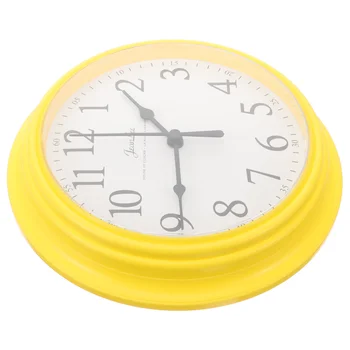 9-Дюймовые Настенные Часы С Винтажным Номером, Подвесные Пластиковые Круглые Детские Часы Для Гостиной