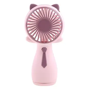 Симпатичный ручной вентилятор, Маленький охлаждающий вентилятор, портативный USB-вентилятор для ресниц, регулируемый по скорости мини-вентилятор с низким уровнем шума