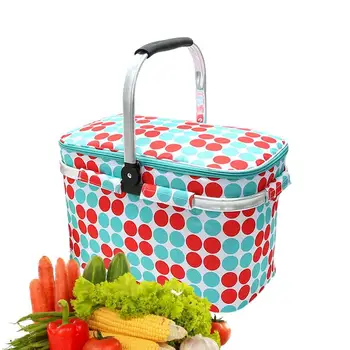 Сумка-холодильник для льда, сумка-холодильник для ланча, Термоизоляционная сумка, Многоразовая сумка для ланча, дорожная изолированная сумка с защитой от брызг, Продуктовые сумки для