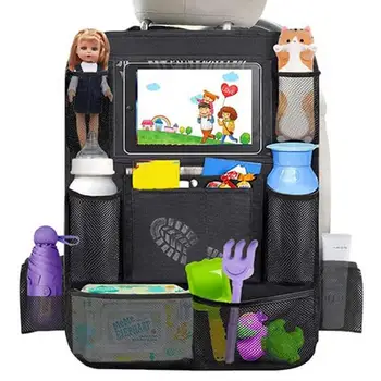 Универсальный органайзер для хранения на заднем сиденье автомобиля, сумка для хранения с несколькими карманами, подвесной чехол, автоорганизатор, сумка-органайзер для детских путешествий