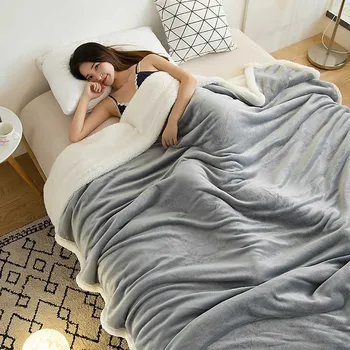 Зимнее теплое одеяло для кровати, покрывало для кровати размера 