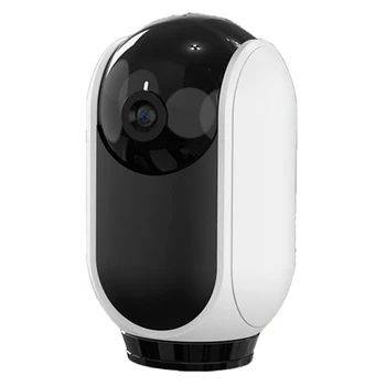1 шт 3-Мегапиксельная камера Tuya с разрешением 1080P для помещений, режим автоматического отслеживания H.264 для Alexa Google PTZ