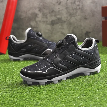 Мужские бейсбольные тренировочные кроссовки, Профессиональная бейсбольная спортивная обувь, обувь для софтбола с шипами, мужская обувь для дерна, мужская бейсбольная обувь