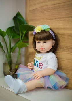 Новая стильная летняя юбка-мороженое Dudu Mouth 22-дюймовой девочки для детской игрушки на День рождения и подарка на День защиты детей