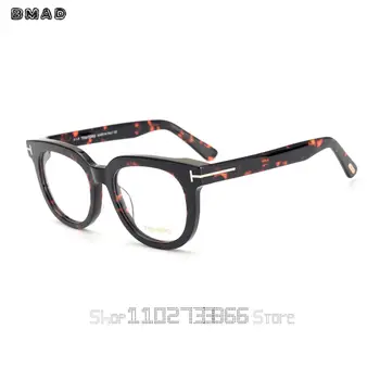 TOM TF5179 Ацетатные оправы для очков для мужчин и женщин, дизайн бренда Lurury, Винтажные ретро очки, прозрачные линзы для очков
