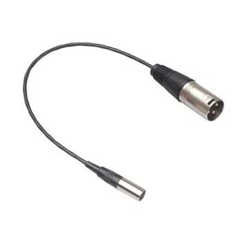 3-контактный разъем к 3-контактному разъему XLR Mini Plug Аудиокабель XLR Разъем к Mini XLR Разъем Аудиокабеля Кабель микрофона