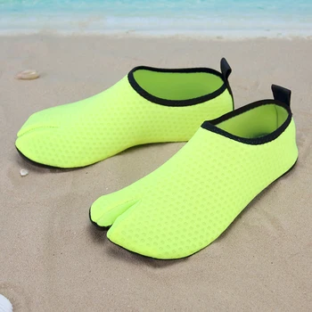 Пляжная водная обувь унисекс большого размера 35-49, Быстросохнущая водная обувь для плавания, легкая спортивная водная обувь для серфинга на берегу моря, Легкая спортивная водная обувь для фитнеса