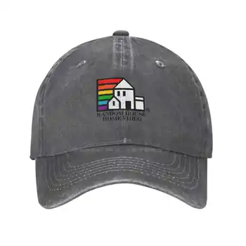 Домашний логотип Random House С графическим логотипом бренда, высококачественная джинсовая кепка, вязаная шапка, бейсболка