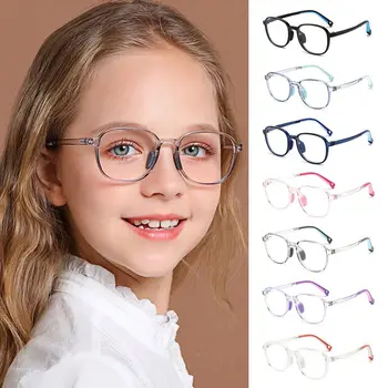 Детские очки с защитой от синего излучения в сверхлегкой оправе TR90 для детей, мальчиков и девочек, очки для защиты глаз, блокирующие синие лучи.