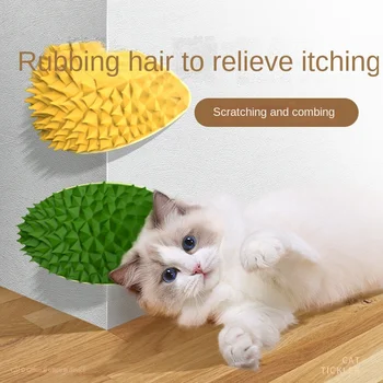 Заводская новая игрушка для кошек, моделирующая дуриан, угловое скребущее устройство cat mint self hi toy, устройство для скребания волос оптом