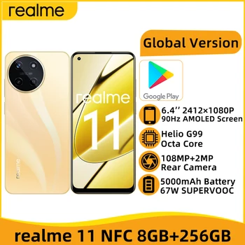 Глобальная версия realme 11 NFC 6.4 