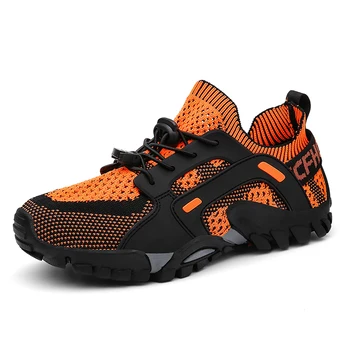 2023 Новые летние дышащие походные ботинки для мужчин, кроссовки, легкая спортивная обувь для активного отдыха, Походная обувь для унисекс