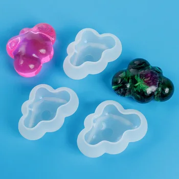 Силиконовая форма для шоколада в форме 3D облака, мусс, помадка, кубики льда, пудинг, конфеты, Мыло, Формы для свечей, Инструмент для украшения торта